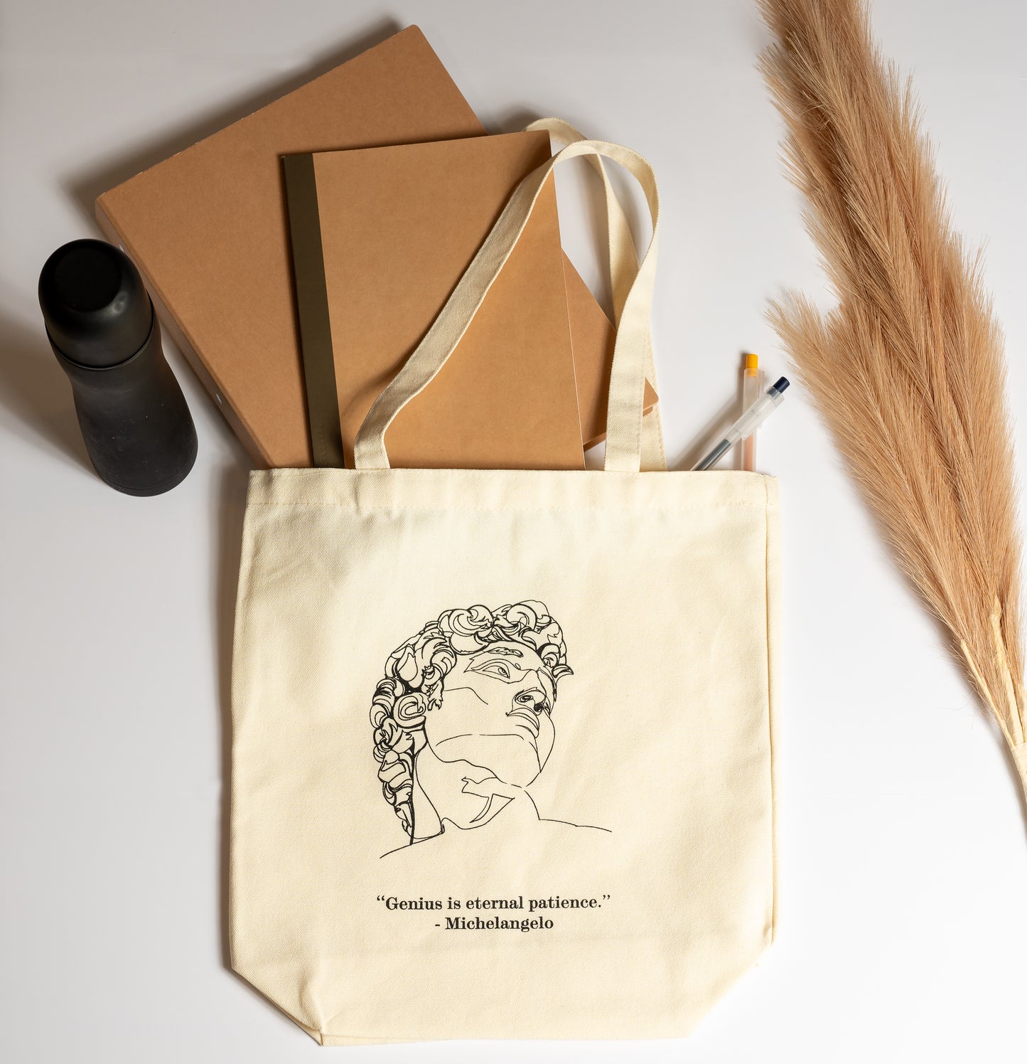 'David' Recyclable Organic Cotton Tote Bag